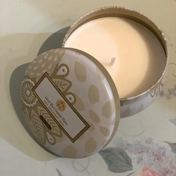 3.5oz Hot Buttered Rum Soy Coconut Wax Candle - Picture 1 of 2